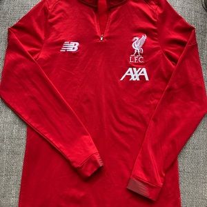 Liverpool FC Youth Size 8/10 New Balance Pullover